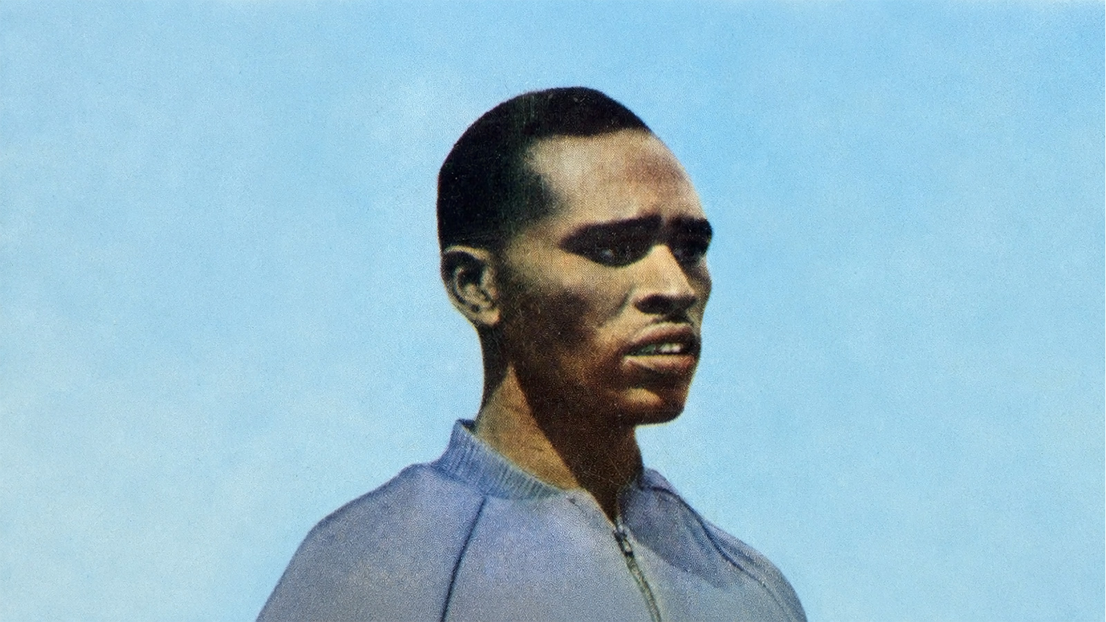 Portrait of Kenyan athlete Kipchoge Keino, circa 1968.
